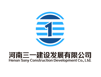 刘彩云的河南三一建设发展有限公司logo设计