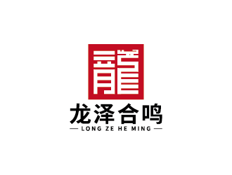 王涛的新疆龙泽合鸣设计咨询有限公司logo设计