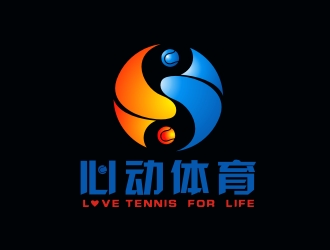 杨占斌的深圳市心动国际体育文化有限公司logo设计