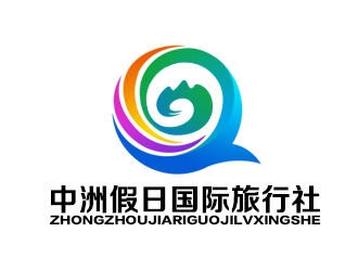 余亮亮的无锡中洲假日国际旅行社logo设计