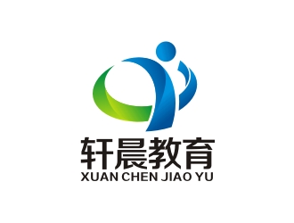 李泉辉的轩晨教育logo设计
