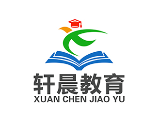潘乐的轩晨教育logo设计