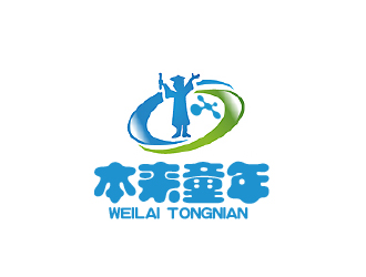 秦晓东的本来童年儿童素质教育logo设计