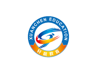 黄安悦的轩晨教育logo设计