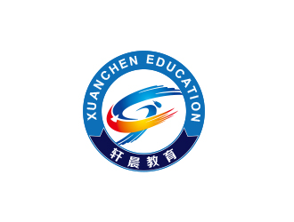 黄安悦的轩晨教育logo设计