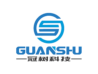 彭波的广州冠树电子科技有限公司 GuanShulogo设计