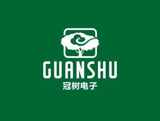 姜彦海的广州冠树电子科技有限公司 GuanShulogo设计