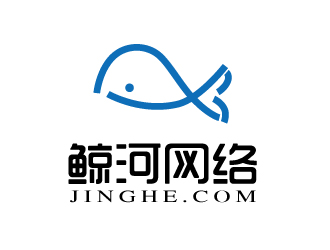 张俊的公司名称：商丘鲸河网络科技有限公司logo设计