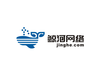 姜彦海的公司名称：商丘鲸河网络科技有限公司logo设计