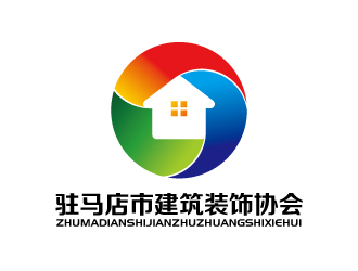 张俊的驻马店市建筑装饰协会logo设计
