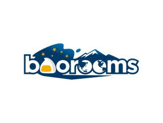 曾翼的baorooms创意民宿商标设计logo设计