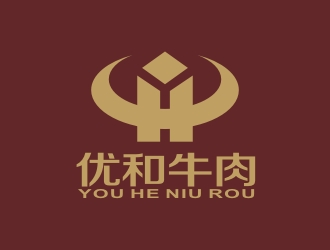 李泉辉的优和牛肉logo设计