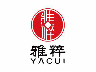 吴志超的雅粹钱币文玩艺术品logo设计