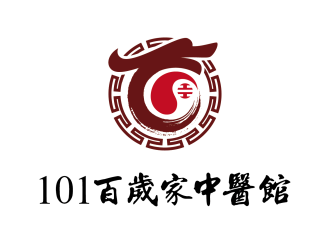 安冬的101百岁家中医馆或国医馆logo设计