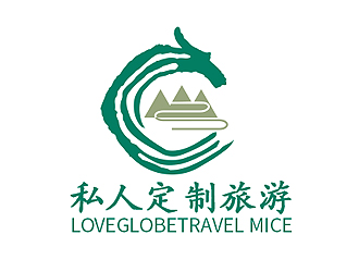 盛铭的私人定制旅游logo设计