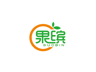 王涛的果缤鲜榨果汁商标设计logo设计