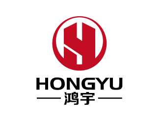 张俊的鸿宇logo设计