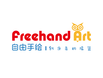 孙金泽的Freehand Art 自由手绘教育logo设计logo设计
