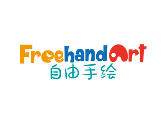 安冬的Freehand Art 自由手绘教育logo设计logo设计