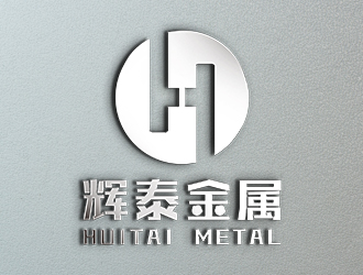 辉泰金属logo设计