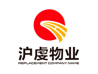 钟炬的上海沪虔物业管理有限公司logo设计