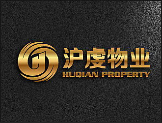 黎明锋的上海沪虔物业管理有限公司logo设计