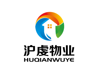 张俊的上海沪虔物业管理有限公司logo设计
