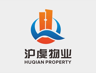 唐国强的上海沪虔物业管理有限公司logo设计