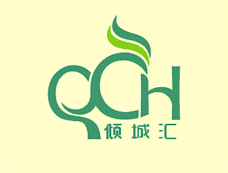 劳志飞的倾城汇logo设计