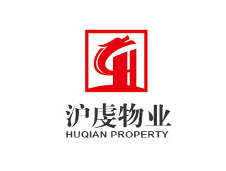 李贺的上海沪虔物业管理有限公司logo设计