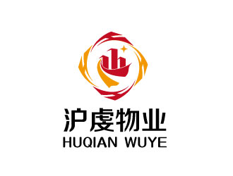 连杰的上海沪虔物业管理有限公司logo设计
