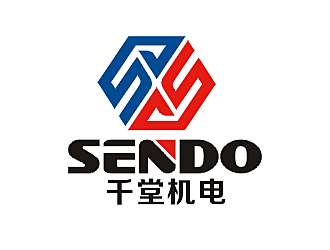 劳志飞的SENDO/东莞市千堂机电设备有限公司logo设计