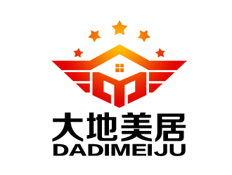 余亮亮的深圳市大地美居装饰有限公司logo设计