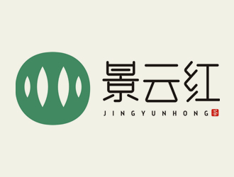 夏孟的景云红茶叶品牌logologo设计