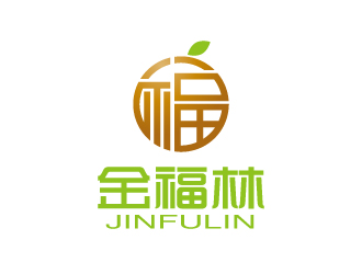 张俊的金福林百香果品牌logo设计