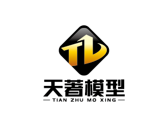 王涛的天著模型logo设计