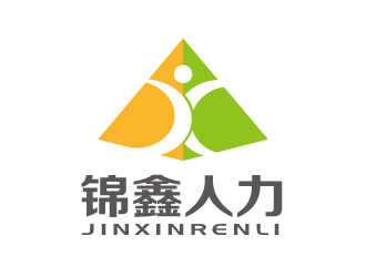 张俊的广州锦鑫人力资源有限责任公司logo设计