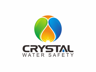 何嘉健的Crystal Water Safetylogo设计