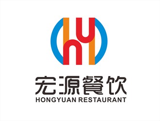唐国强的天津滨海宏源餐饮服务有限公司logo设计