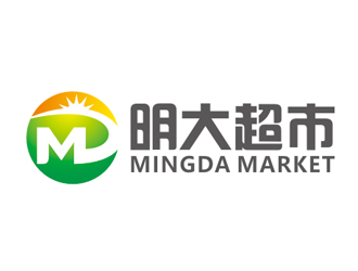 赵鹏的明大超市logo设计