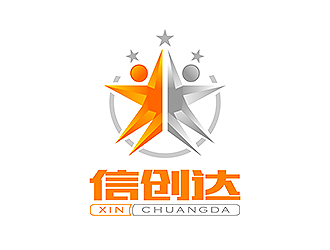 张峰的信创达logo设计