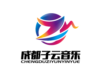 张俊的成都子云音乐logo设计