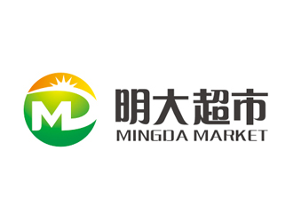 明大超市logo设计
