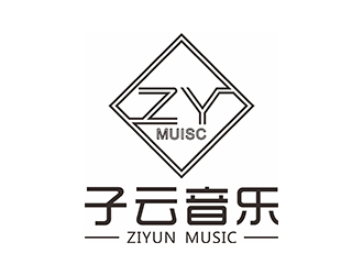 郑锦尚的成都子云音乐logo设计