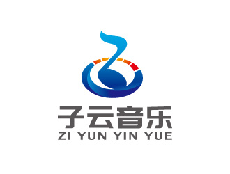 周金进的成都子云音乐logo设计