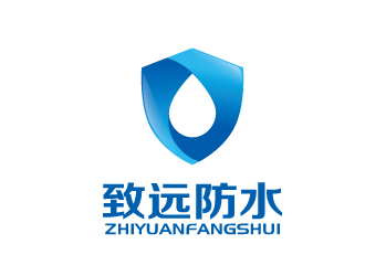 张俊的建筑防水工程单色logologo设计