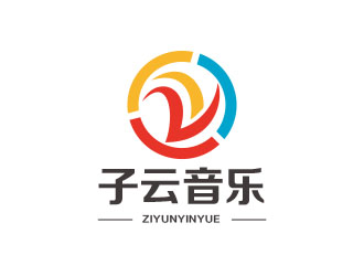 朱红娟的成都子云音乐logo设计