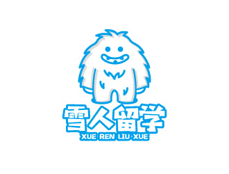 周金进的雪人雪怪卡通logo设计logo设计