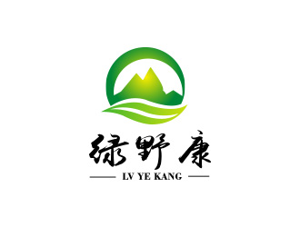 陈川的绿野康logo设计