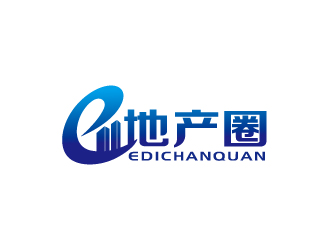 张俊的e地产圈logo设计